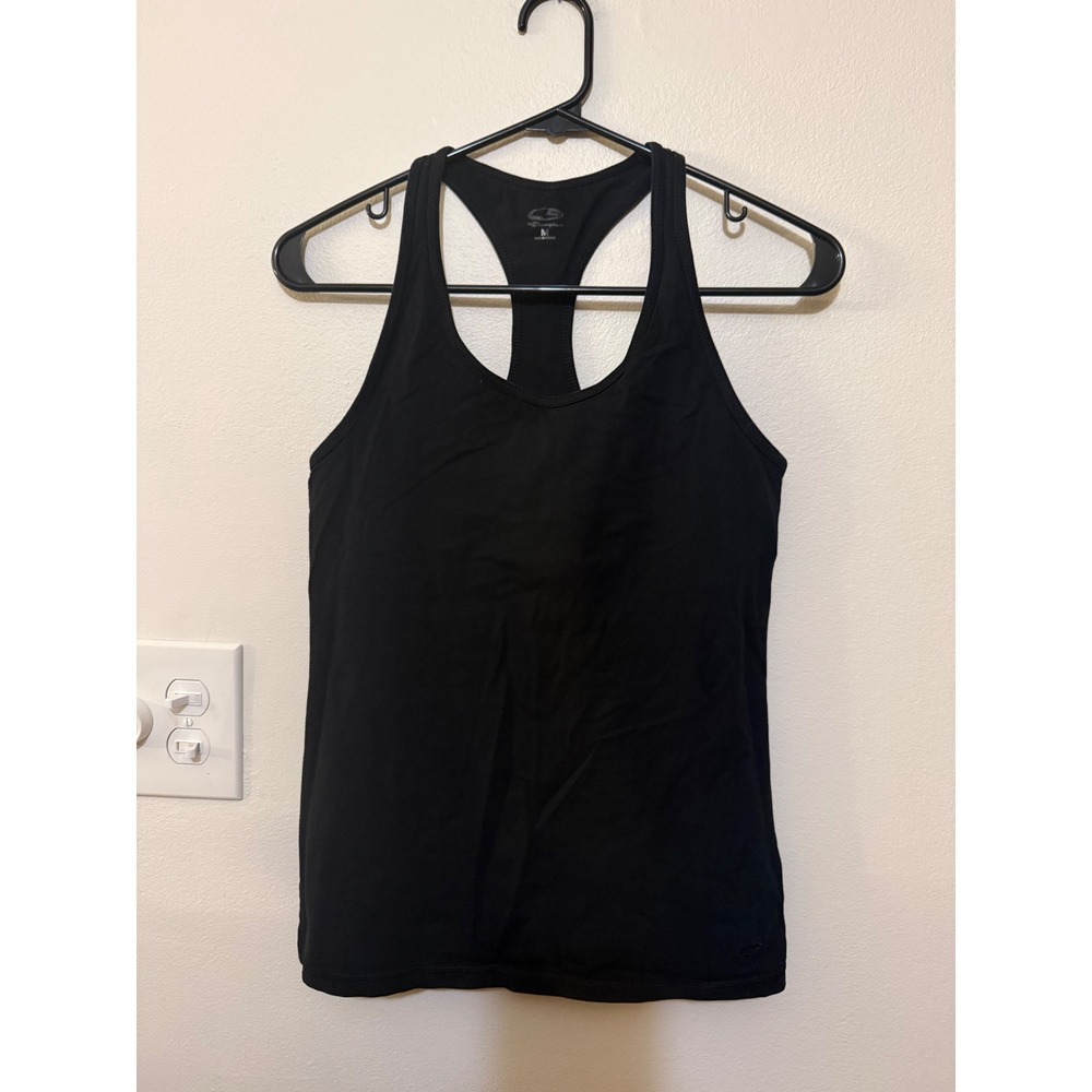 Champion Scrunch Racerback Tank Black Size M